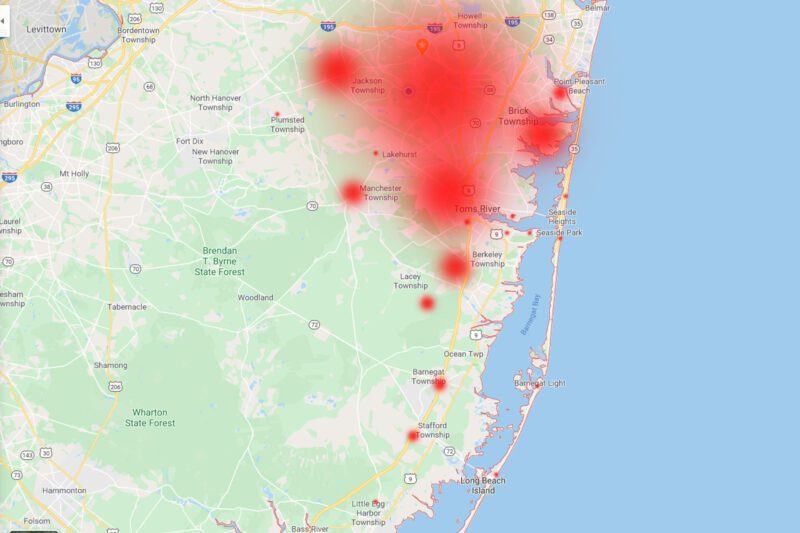 Toms River, Lakewood COVID-19 Cases Outpacing Rest of Ocean County