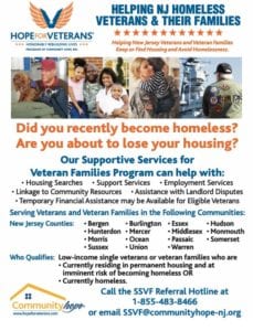 Program prevents homelessness and rapidly re-houses homeless veteran families