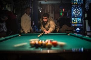 Police shut down prohibition pool hall operation