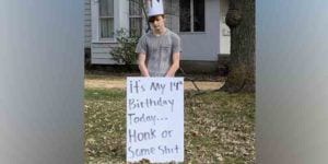 Not everyone is getting coronavirus drive-by birthday parades