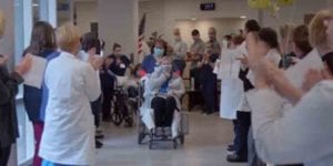 Community medical center covid-19 patients recovered, given thunderous send off home