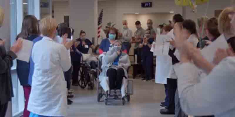 Community Medical Center COVID-19 Patients Recovered, Given Thunderous Send Off Home