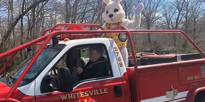 Coronavirus Can't Keep the Easter Bunny Out of Jackson