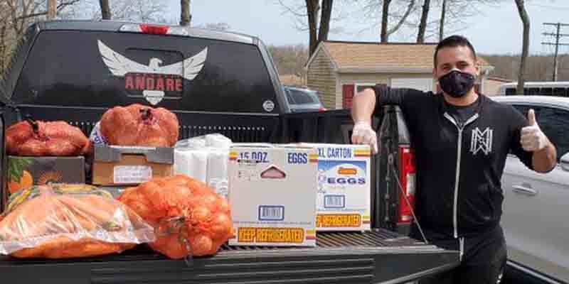 Gym Owner Gets Exercise Delivering Hundreds of Pounds of Food to Jackson Senior Center