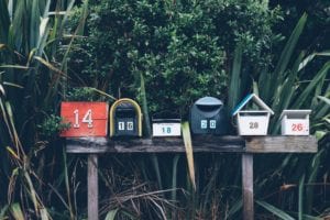 Police advise residents to wear pants when checking the mail