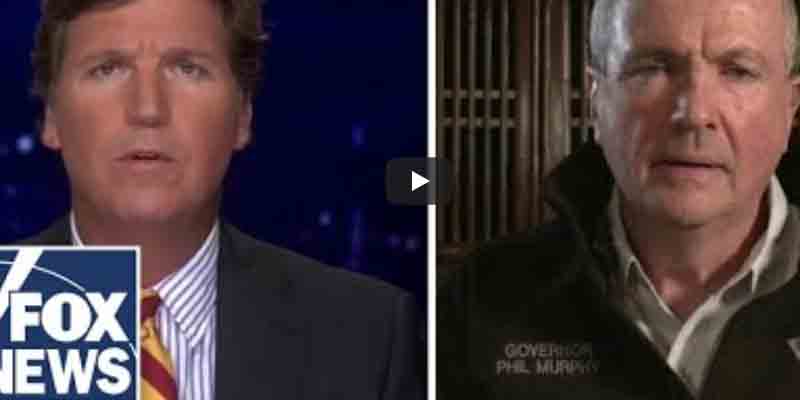 Tucker Carlson Just Completely Destroyed Governor Phil Murphy
