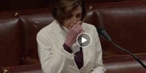 Watch as nancy pelosi contaminates congress