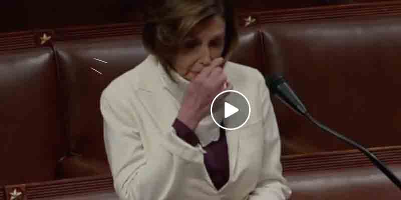 Watch As Nancy Pelosi Contaminates Congress