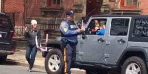 In new jersey, state police ticketed, charged peaceful protesters in violation of "murphy's law"