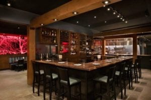 Restaurant, indoor dining, bar