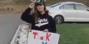 New jersey varsity softball team can't play ball, but they can thank their local police officers