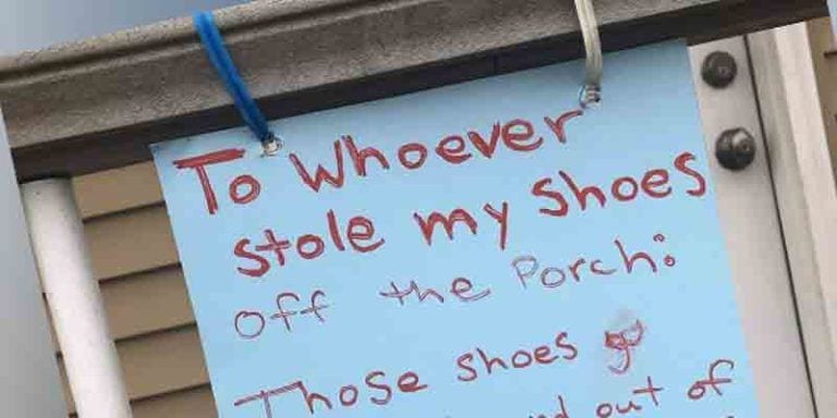 During the coronavirus pandemic, be careful what you steal - photo licensed by shore news network.