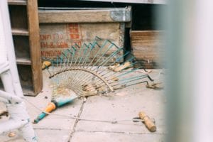 He broke quarantine to go fight his ex-girlfriend's new boyfriend with a rake