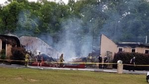 Church that defied government shutdown burned to the ground