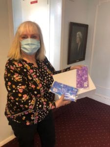 Hope sheds light donates face coverings to frontline workers