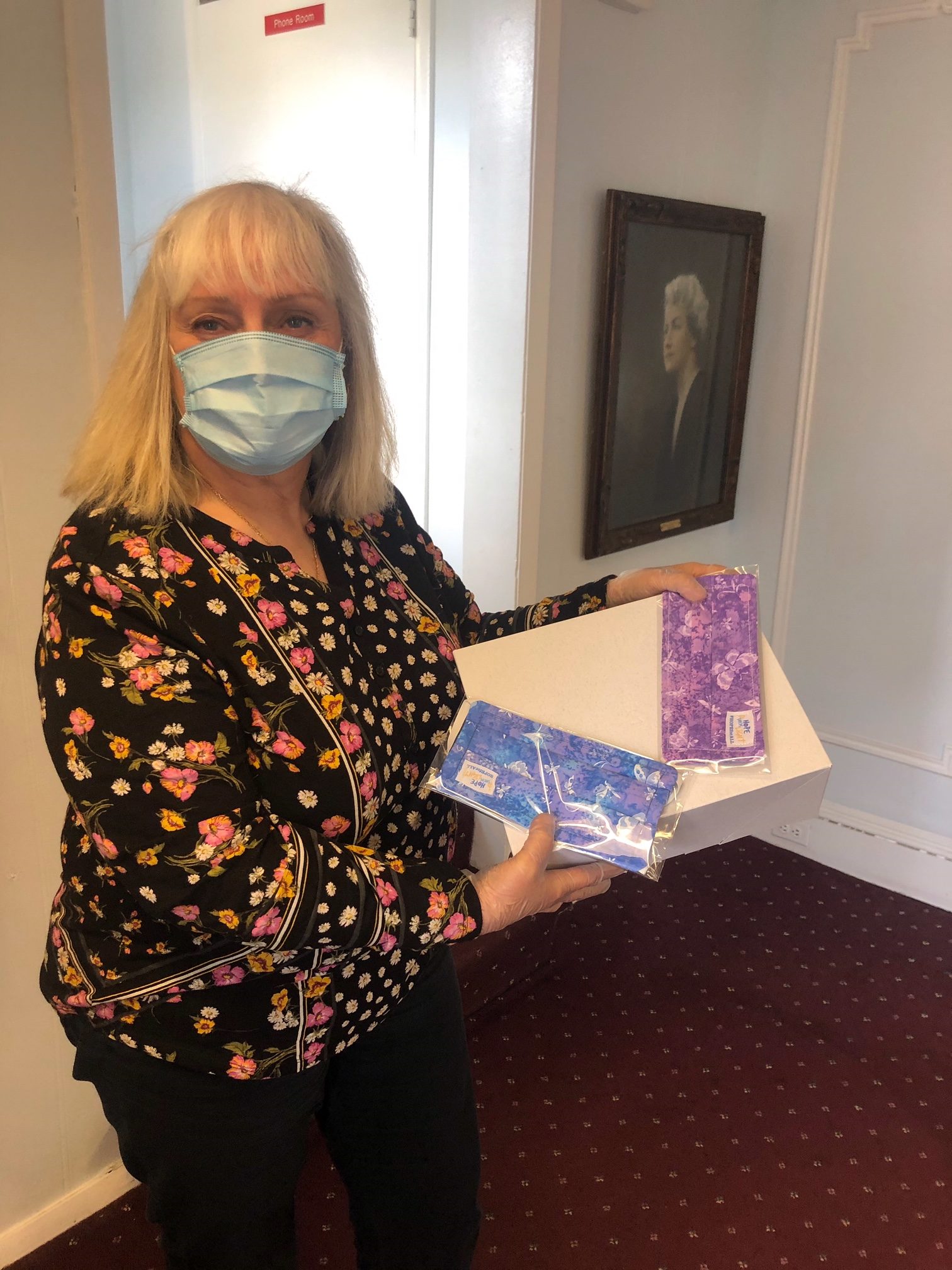 HOPE Sheds Light donates face coverings to frontline workers