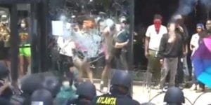 Atlanta police chief said riot was by highly calculated terrorist organization