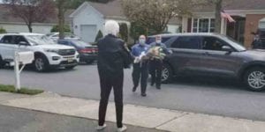 Brick police pay tribute after the loss of 81 year old department veteran