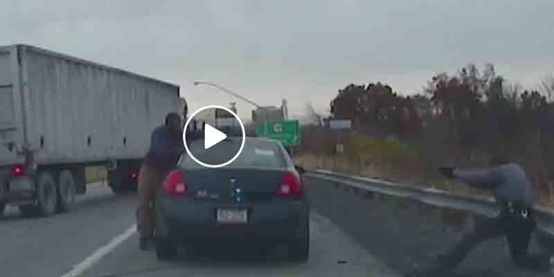 Insane Dash Cam Footage Shows How A Simple DUI Check Nearly Turned Deadly for Police Officers in 2017