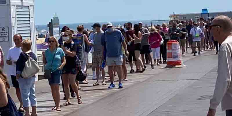 It Makes No Sense: Karate School Remains Closed As Hundreds Wait on Long Line at Nearby Beach