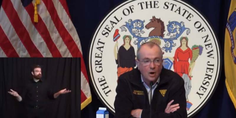 Governor Murphy Says He Will Clearly Take Action as COVID-19 Numbers Continue to Rise