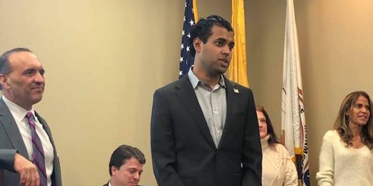 Popular monmouth democrat vin gopal danger close to election loss - photo licensed by shore news network.