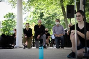 Phil murphy: i don't recall seeing one person not wearing a mask or face covering