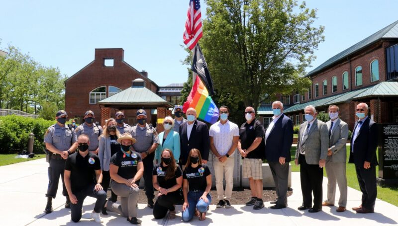 Gay Pride Flag Proudly Raised at Toms River Town Hall; Drive-Through "Pride Festival" Coming