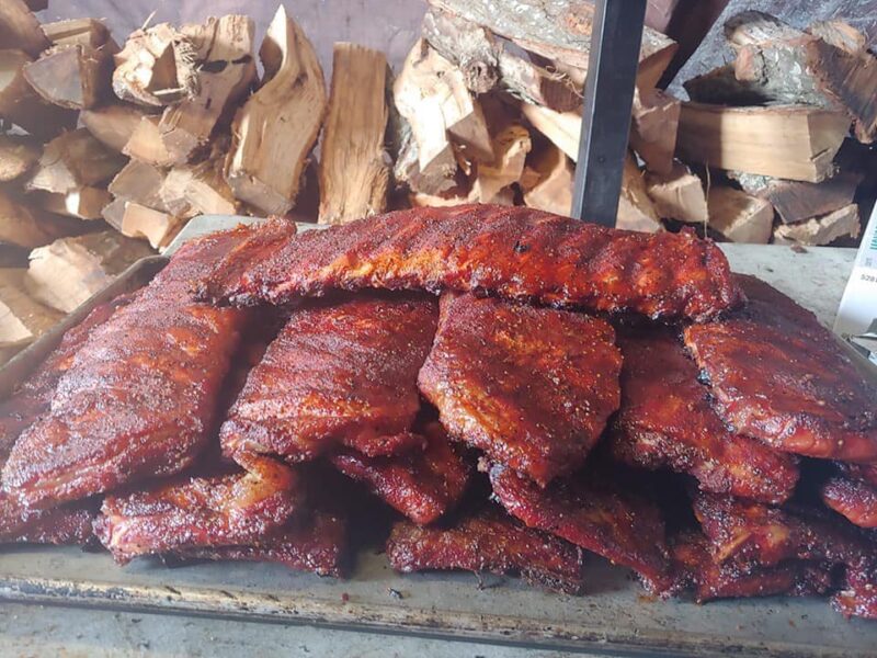 You won't miss the train after visiting Bill's BBQ Shack in Bayville