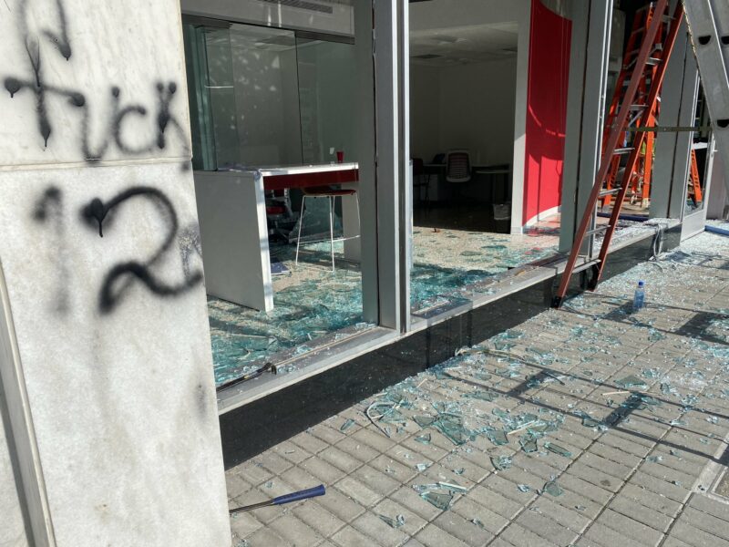 Rioters Destroy Office of Progressive Newspaper As Pro-Riot Editor Hid in Basement