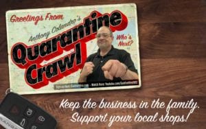 The quarantine crawl