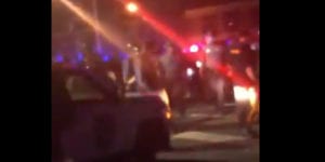 Phil murphy: bloodied asbury park police officer just "nicked up during peaceful protest"
