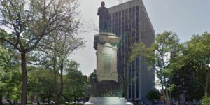 While you were asleep, newark mayor removed christopher columbus statue