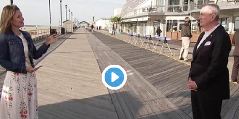 Governor Murphy Heckled on Asbury Park Boardwalk, Traitor, Hypocrite