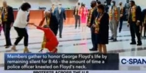 Nancy pelosi: i'm kneeling and i can't get up