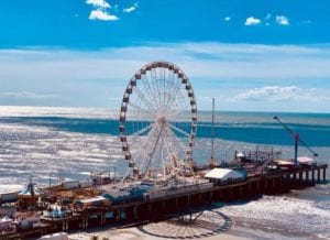 Atlantic city steel pier is now open