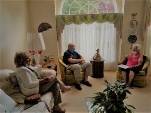 Mayor mo hill, senior center director visit resident to wish 100th birthday in toms river