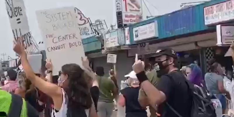 Black Lives Matter Protest Takes Over Wildwood Boardwalk