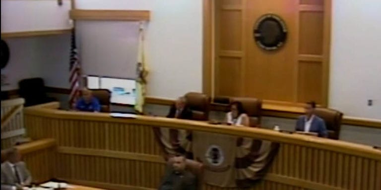 Toms river councilman kevin geoghegan launches bizarre school board rant about fake news and political endorsements - photo licensed by shore news network.