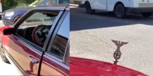 Really people? "nazimobile" spotted at new jersey gas station