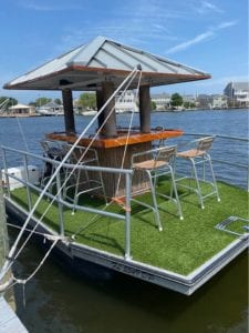 Tiki bar boat: you'll never know what you can find for sale on the facebook marketplace