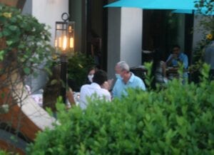 Murphy reopens indoor dining days after eating at friend's outlaw restaurant