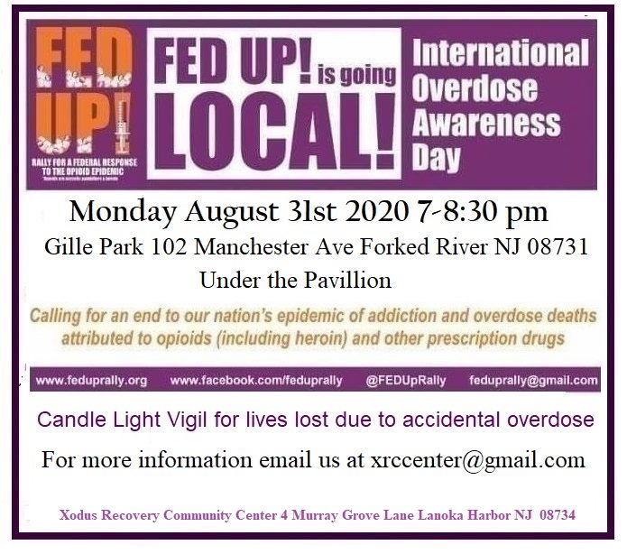International Overdose Awareness Day Event