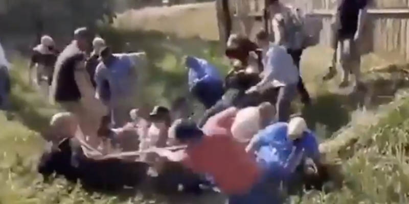 Antifa, BLM Protesters Beaten in Ditch by Back the Blue in Colorado