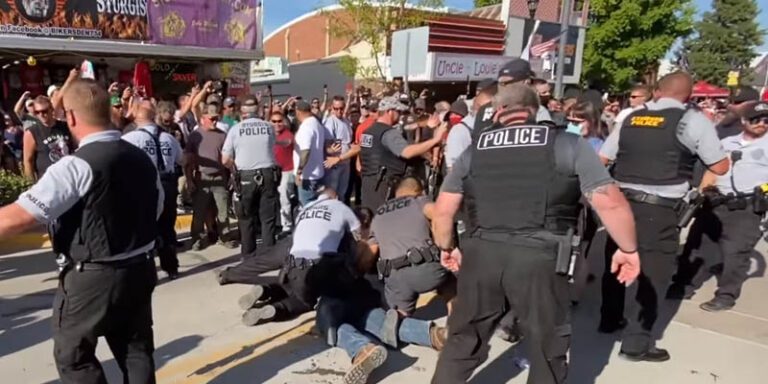 File photo - antifa at sturgis - file photo