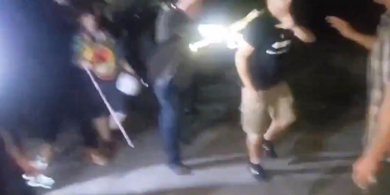 Peaceful Actions of BLM Protesters Caught on Video