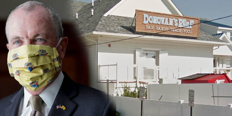 Governor Murphy Issues Stern Warning to Bars and Restaurants that Closures Are Imminent If they Do Not Follow His Rules