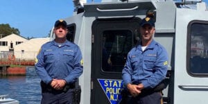 State troopers rescue six occupants from capsized vessel in point pleasant canal
