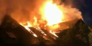 Cooking star rachael ray's home suffers major damage in fire