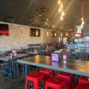 Burger 25 finally gets to serve diners inside remodeled "wolfies" restaurant